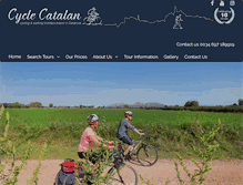 Tablet Screenshot of cyclecatalan.com